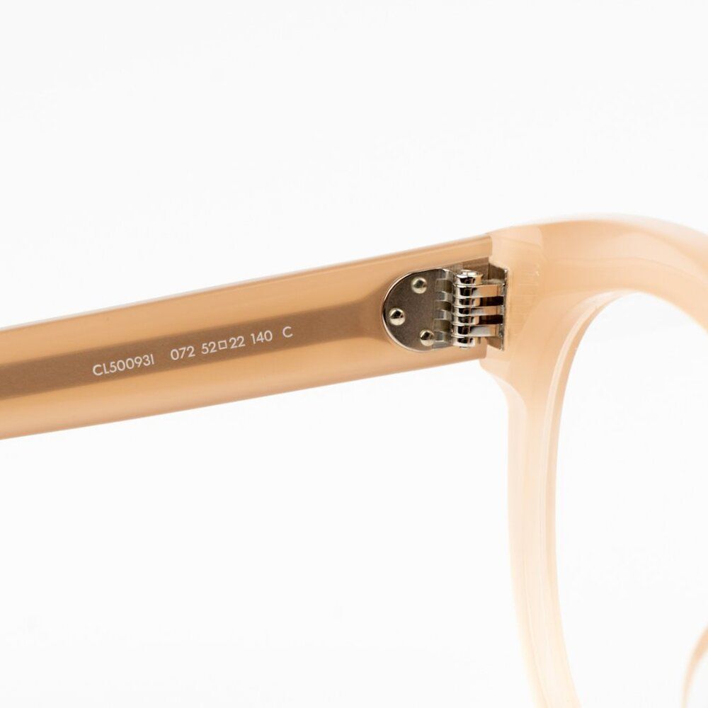 NEW Celine CL50093I 072 Beige Nude Round Women Eyeglasses CL 50093I - Picture 9 of 12
